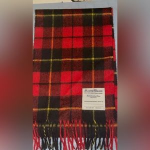 Rowing Blazers 100 percent wool plaid made in Great Britain scarf